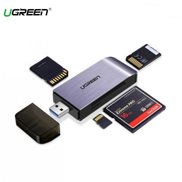Dau Doc The Nho USB 3 0 Ho Tro the TF SD CF MS Ugreen 50541