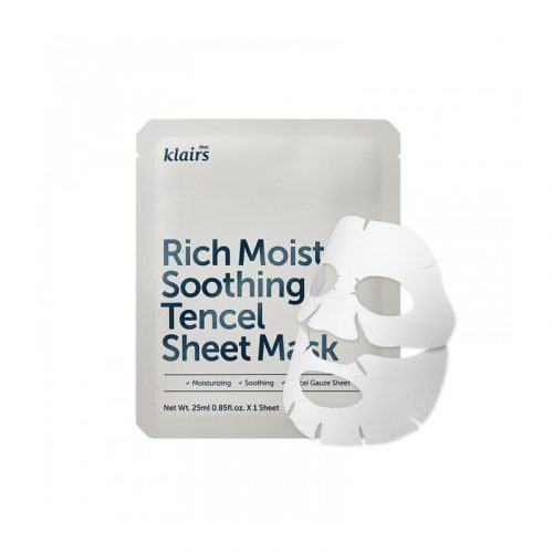Dear Klairs Rich Moist Soothing Tencel Sheet Mask
