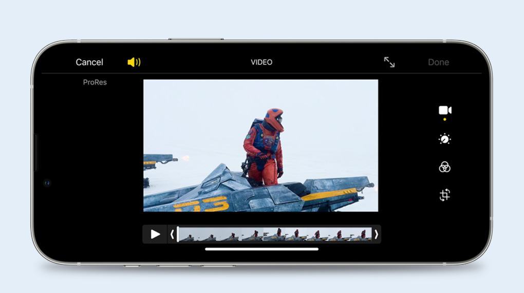 Khả năng quay video chuyên nghiệp - iPhone 13 Pro Max 128GB