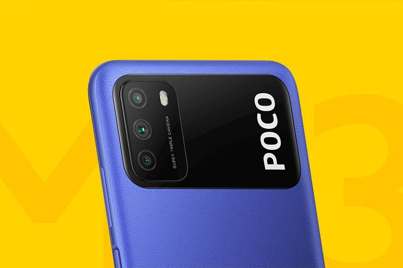 Xiaomi POCO M3 | Cụm 3 camera sau lên đến 48MP sắc nét